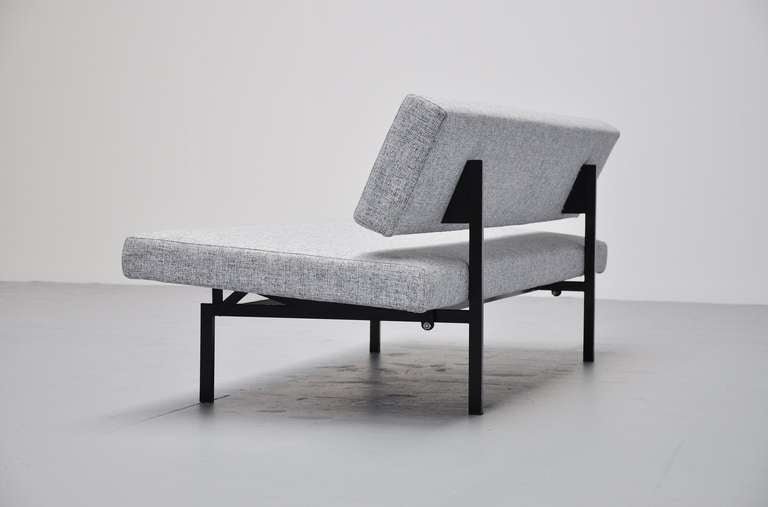 Metal Gijs van der Sluis 540 Day Bed Sofa Gispen 1961