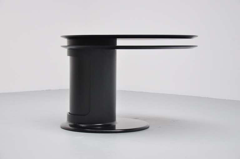 Laminated Italian dining / bar table with revolving top 1970