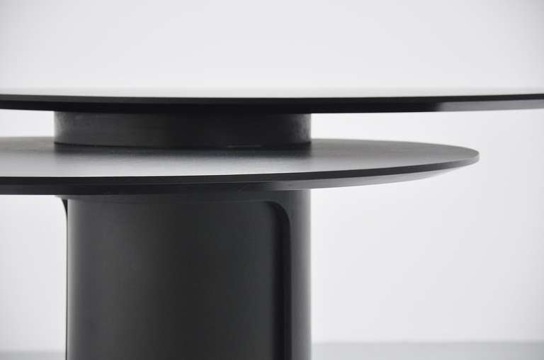 Italian dining / bar table with revolving top 1970 3