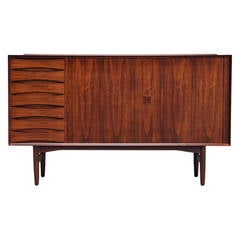 Arne Vodder Rosewood Highboard OS63 for Sibast Mobler, 1958