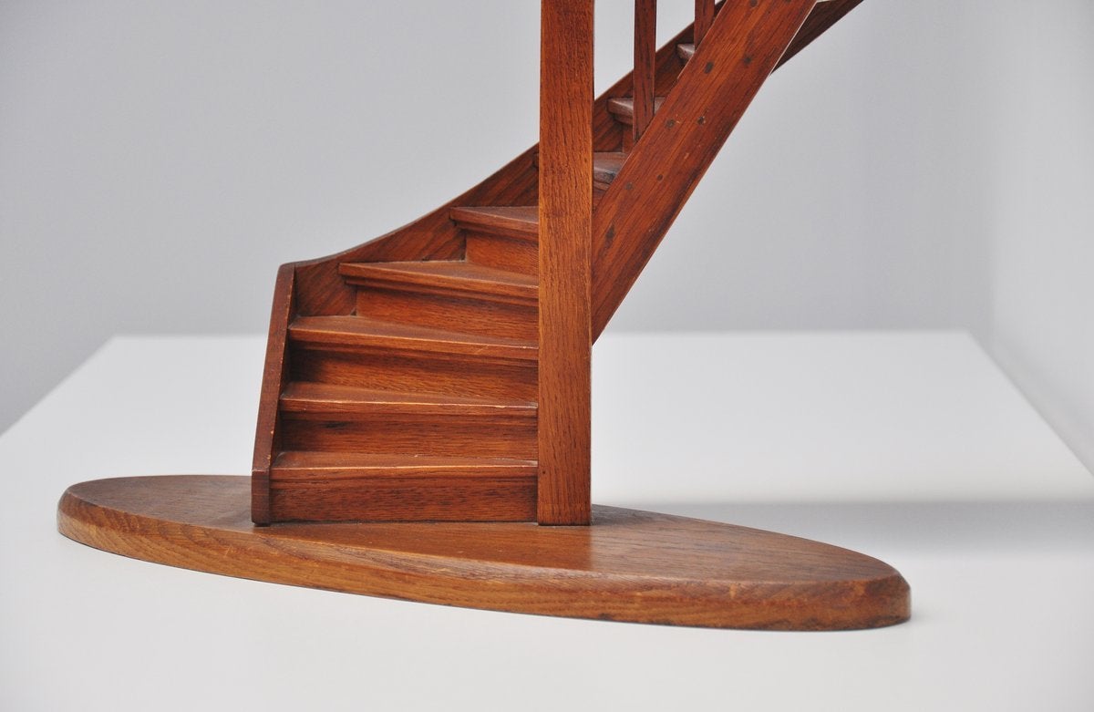 Dutch Miniature Staircase Model, Holland, 1920 1