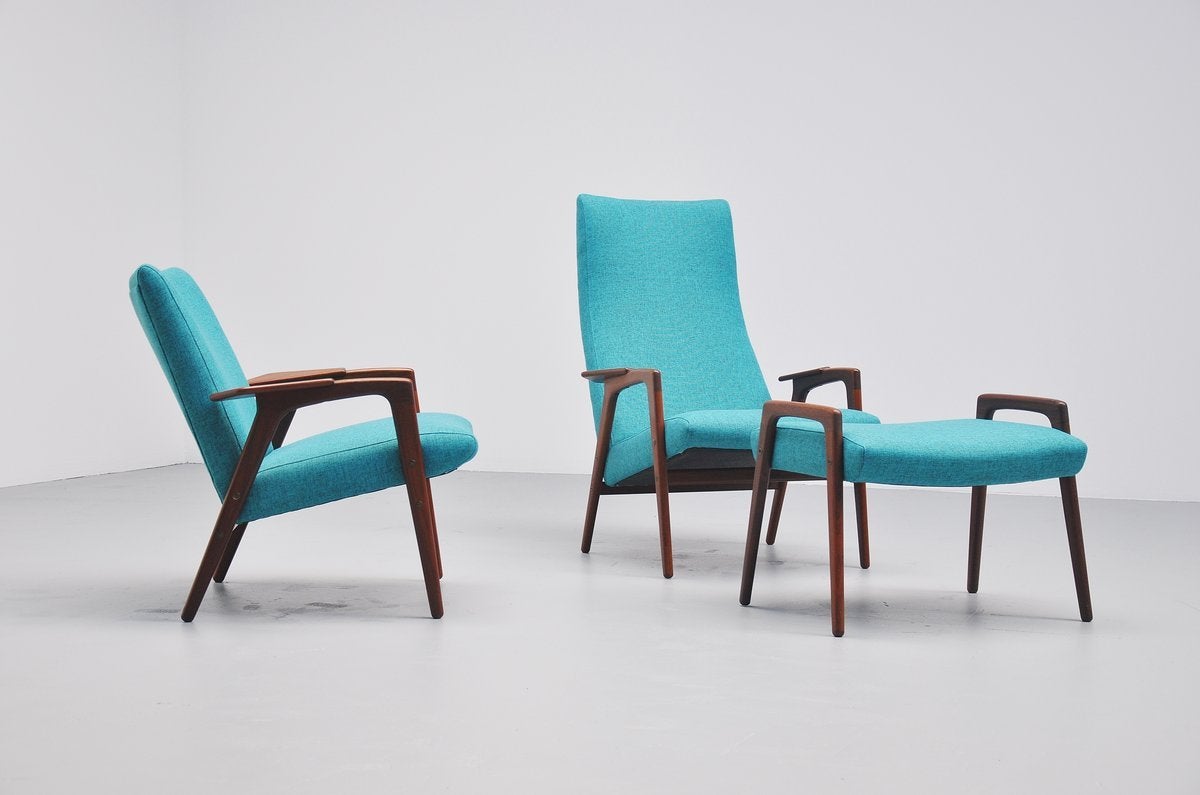 Yngve Ekström Ruster Seating Set for Pastoe, 1960 3
