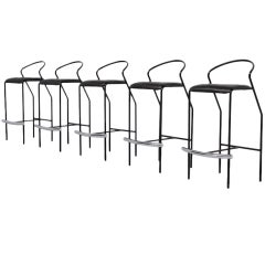 Shiro Kuramata Pastoe Idee bar stool 1987