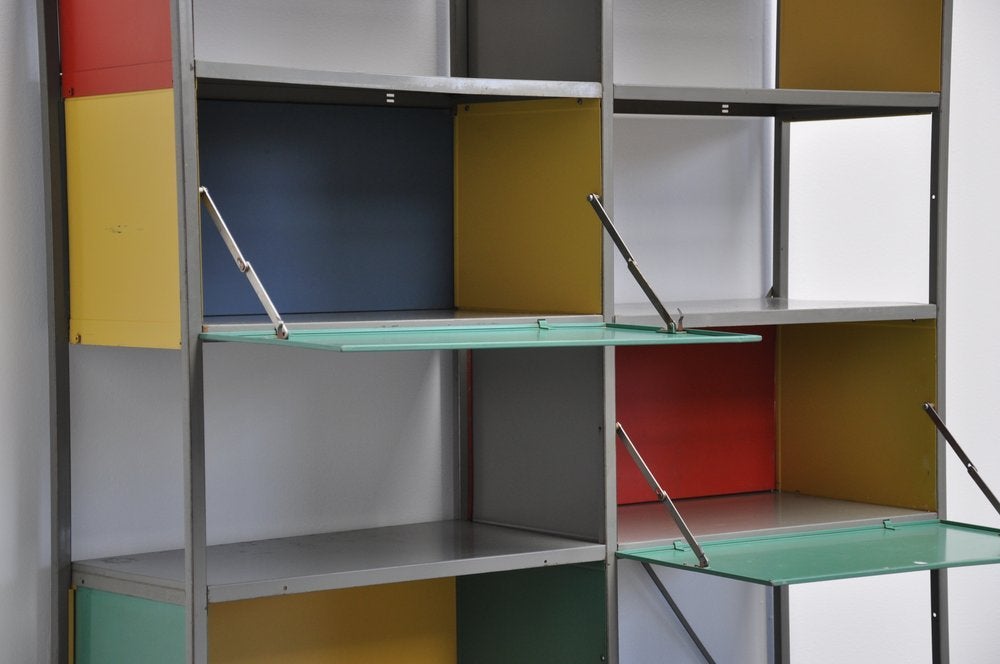 Wim Rietveld 663 Gispen bookcase unit 5