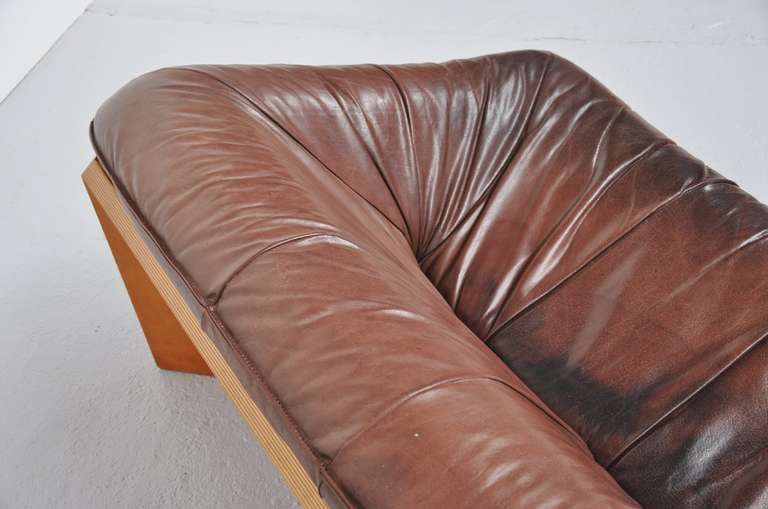 Beech Montis Lounge Sofa by Gerard van den Berg 1970
