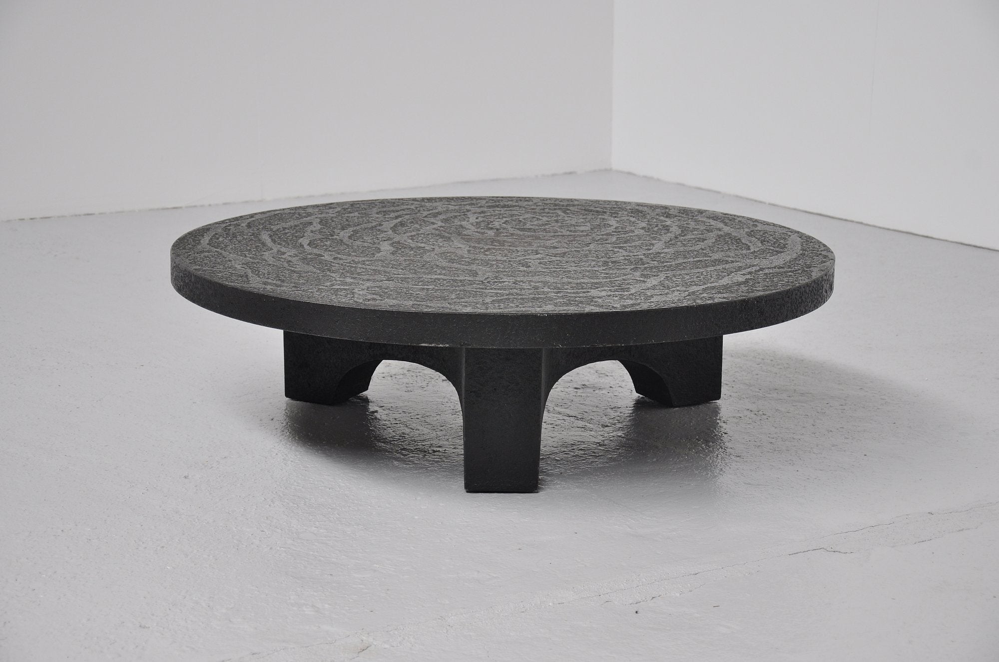 Brutalist Coffee Table, Belgium 1970 In The Manner Of Ado Chale