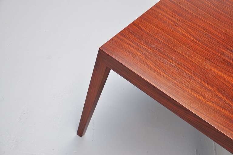 Mid-20th Century Severin Hansen Rosewood Coffee Table Haslev, 1955