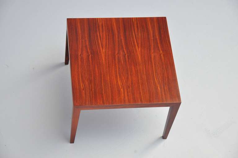 Severin Hansen Rosewood Coffee Table Haslev, 1955 1