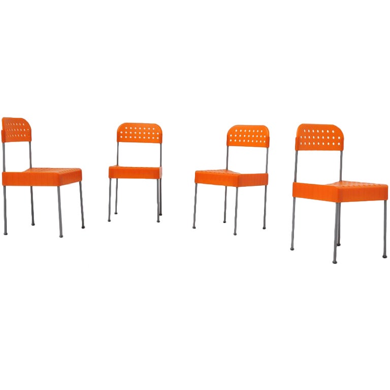 Enzo Mari Box chairs for Driade