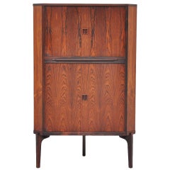 Gunni Omann corner cabinet in Rosewood 1962