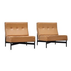 Wim den Boon modernist easy chair pair