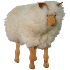Decorative life size sheep in manner of Francois- Xavier Lalanne