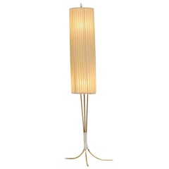 Austrian Floor Lamp In The Manner Of Carl Aubock 1950