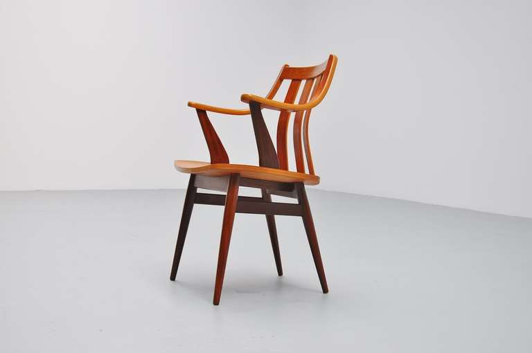 20 Dutch Plywood Dining Chairs in the Manner of Hans Brattrud, 1960 4