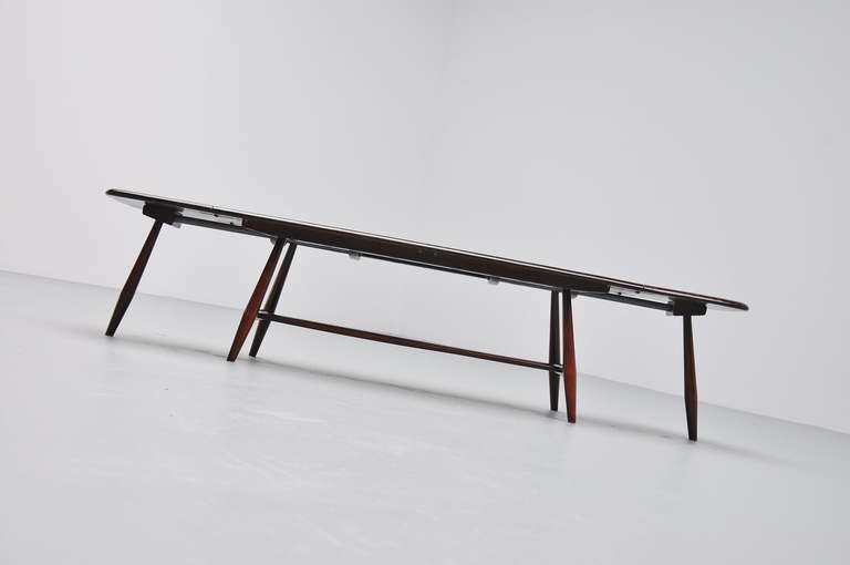 Luigi Ercolani Magazine Table with Drop Leaves by Ercol 1960 3