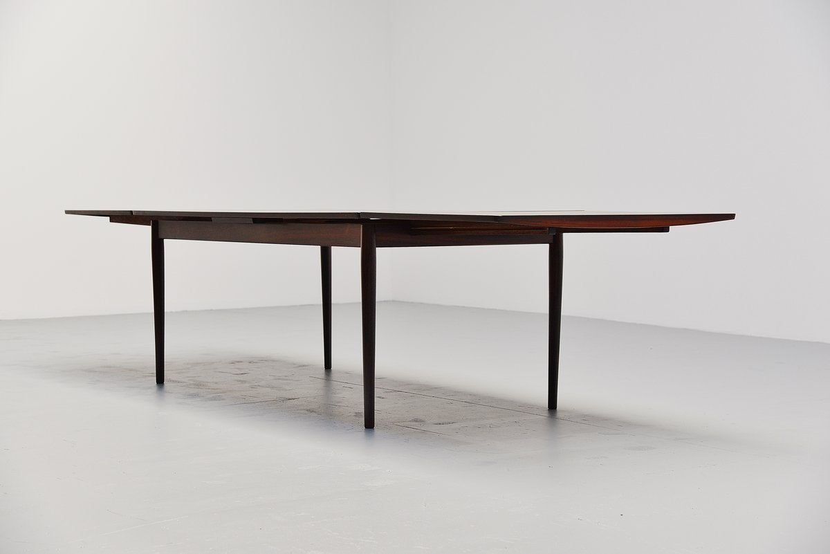 Arne Vodder 221 Rosewood Dining Table for Sibast Mobler, 1960