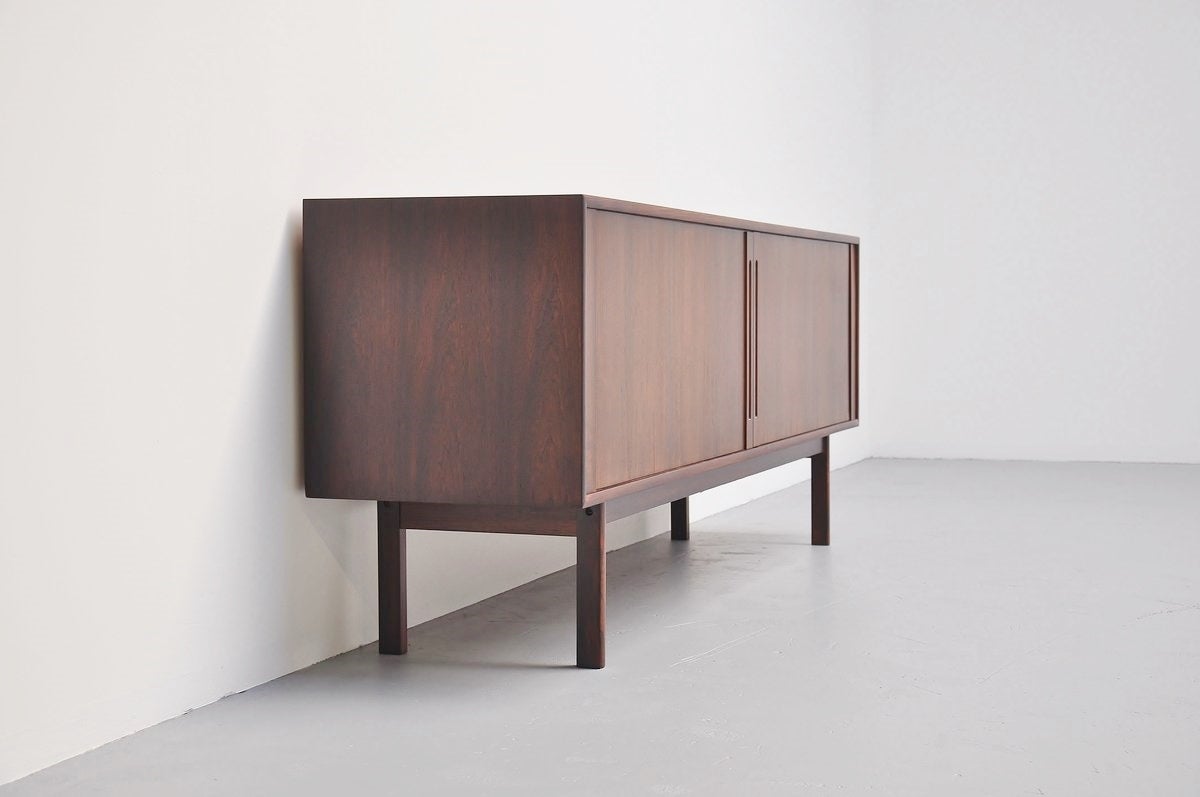 Georg Petersens Credenza in Rosewood, Denmark 1960 1