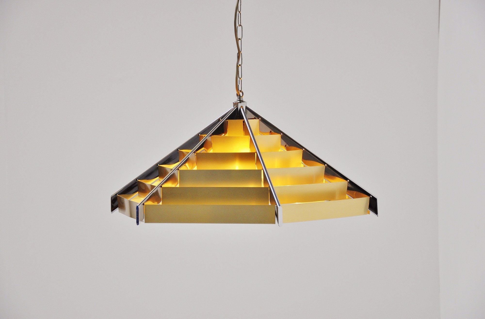 Gaetano Sciolari Pendant Lamp Italy 1970