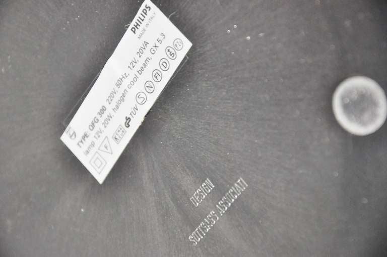 Ettore Sottsass Halo Click floor lamp in dark grey Phillips 1988 4