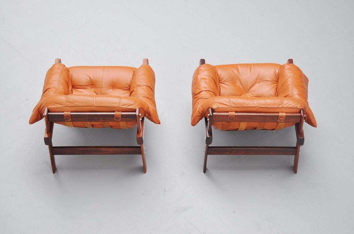 Brazilian Percival Lafer Lounge Chairs for Lafer, Brazil, 1961