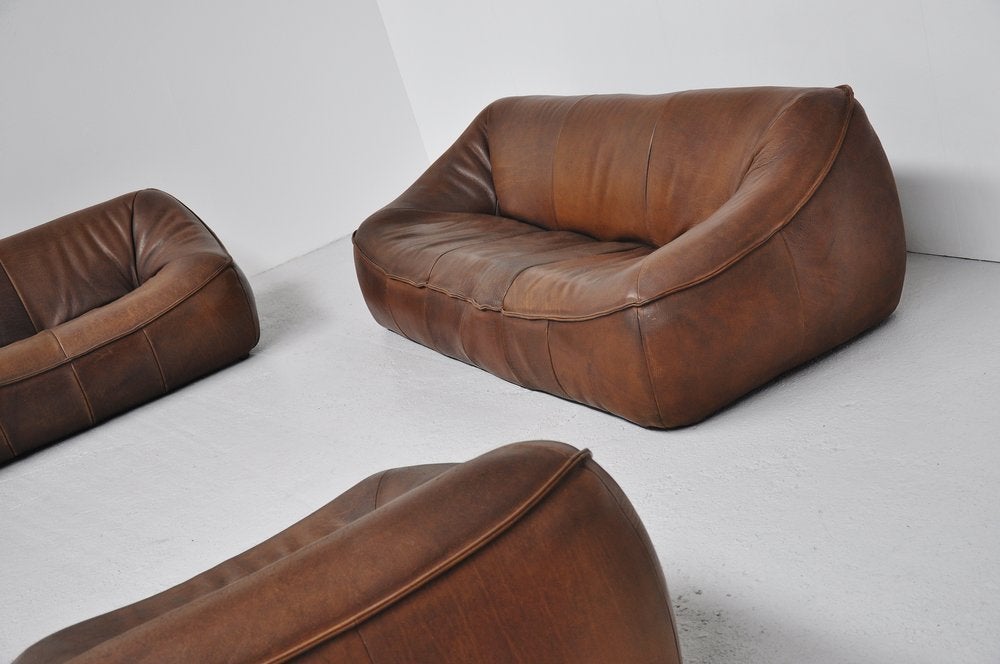 Montis Ringo Sofa Set Super Quality Neck Leather 1, 2 and 3 Seats 1