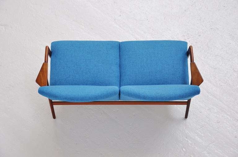 Teak Yngve Ekstrom Ruster sofa Pastoe 1960