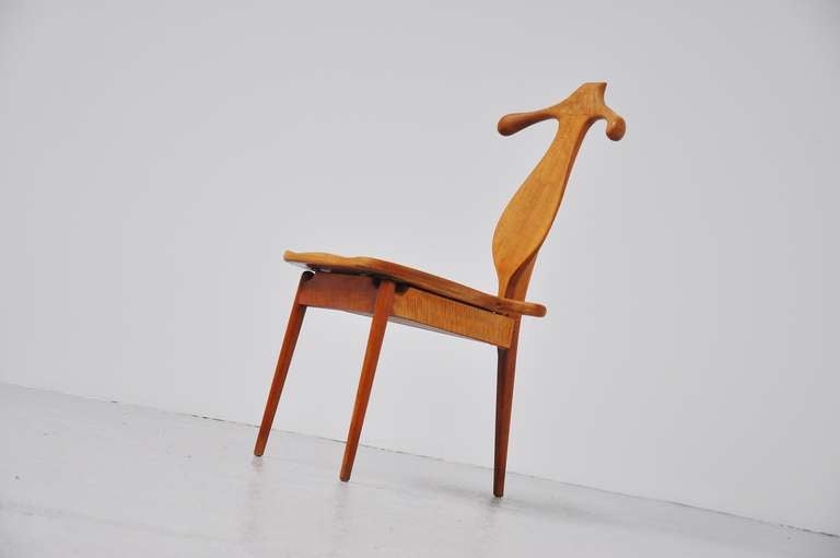 Chaise de valet à la manière de Hans Wegner 1950 2