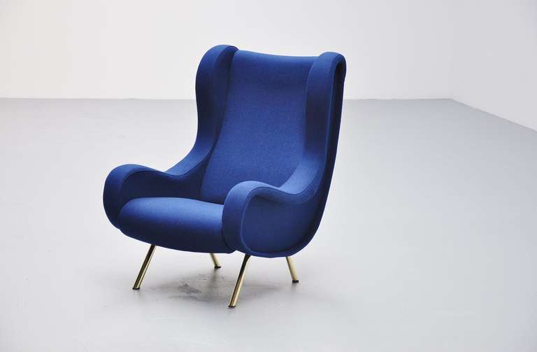 Marco Zanuso Senior Lounge Chair, Arflex, 1951 1