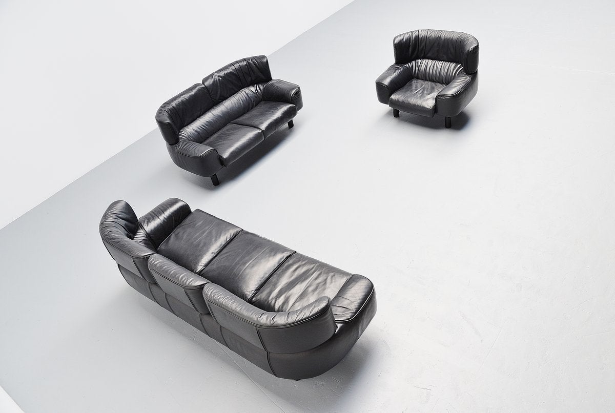 Gianfranco Frattini Bull Sofa Set for Cassina 1987