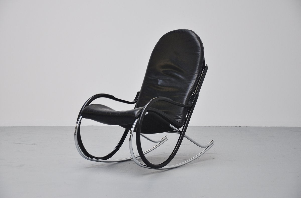 Paul Tuttle Nonna Rocking Chair for Strassle, 1972 1
