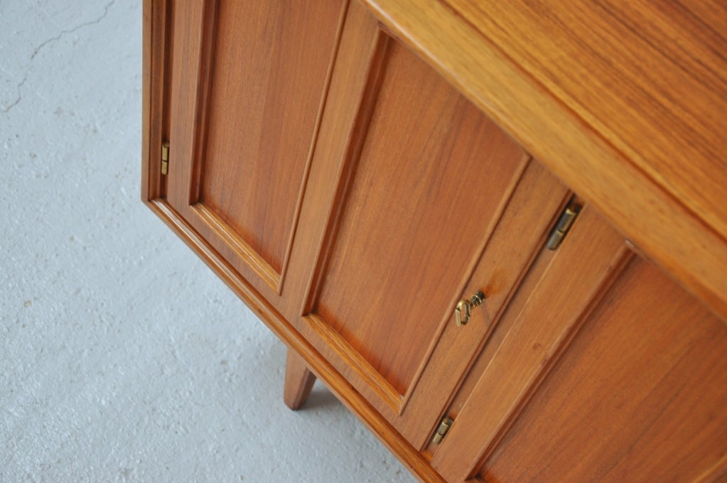 Small Beech Graphic Credenza Sweden 5