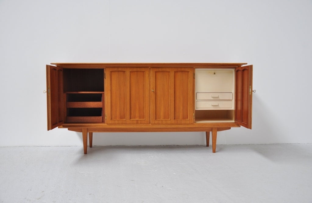 Small Beech Graphic Credenza Sweden 2