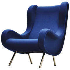 Marco Zanuso Senior Lounge Chair, Arflex, 1951