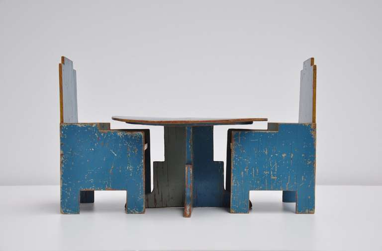 Ado Ko Verzuu Toy Seating Set, 1932 1