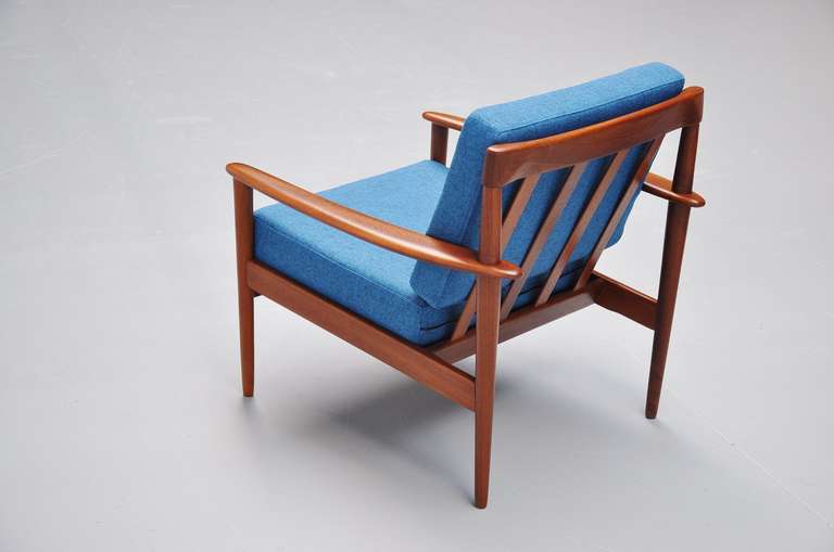 Grete Jalk Easy Chairs, Model #56, Poul Jeppesen, 1961 2