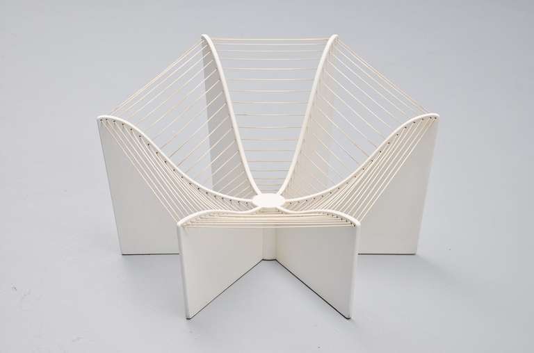 Nylon Pierre Paulin 678 Spider Lounge Chair Artifort 1965