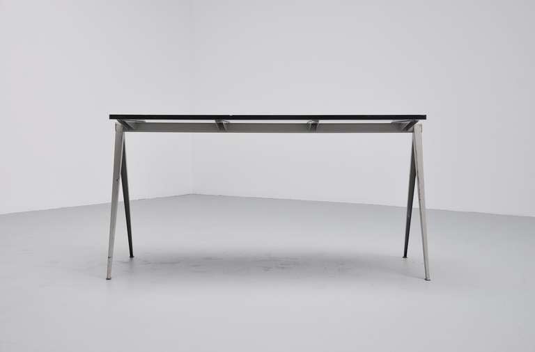 Dutch Wim Rietveld Large Pyramid Table for Ahrend de Cirkel, 1959