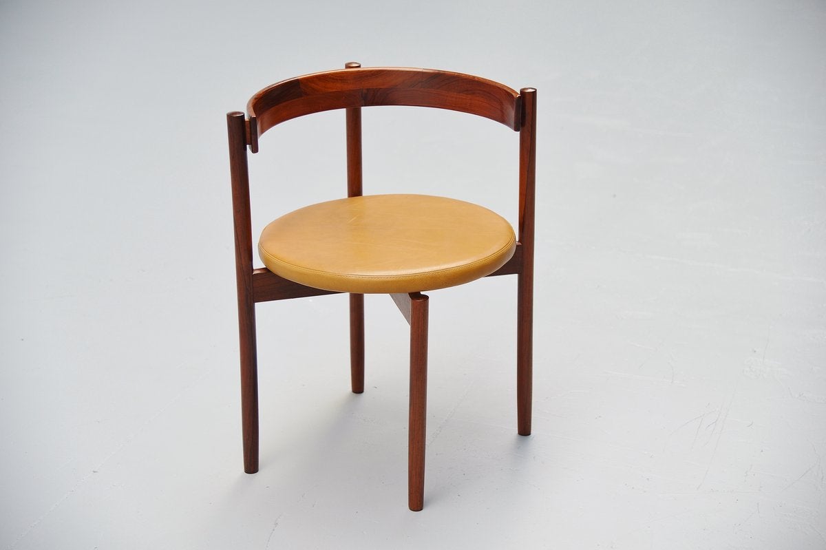 Hugo Frandsen Dining Chairs for Børge M Søndergaard, Denmark, 1964 3