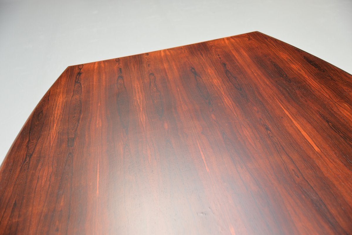 Danish Rosewood Conference Table Attributed to Arne Vodder, 1960 5