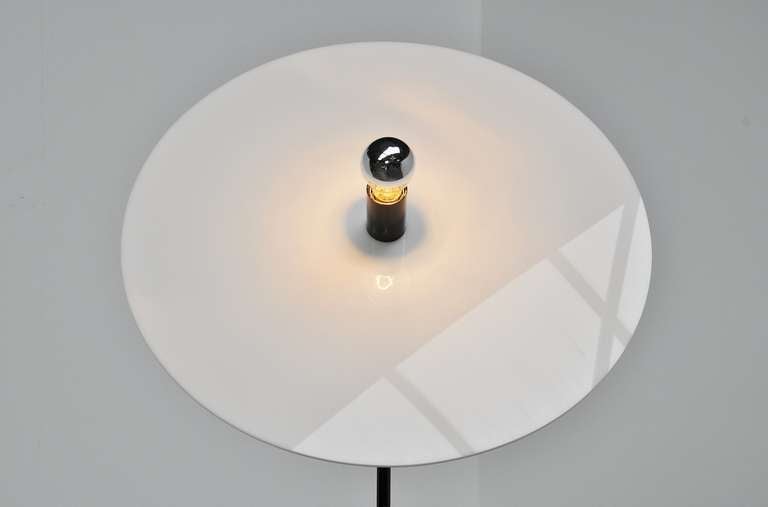 Aldo van den Nieuwlaar Disk Floor Lamp by Nila & Nila, 1974