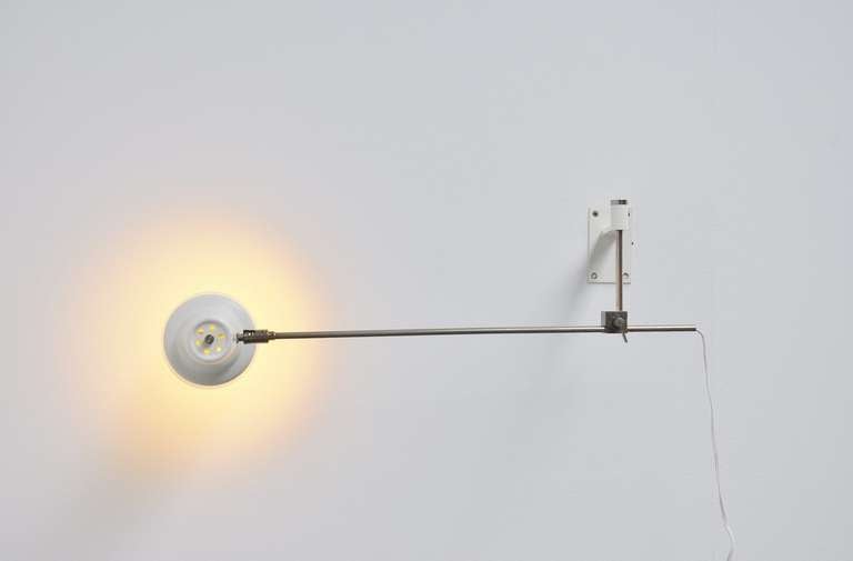 Adjustable Wall Lamp by Willem Hagoort, 1950 1