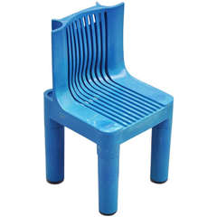 Marco Zanuso Plastic Kids Chair for Kartell, 1964