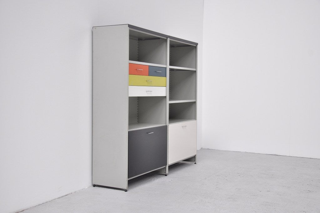 Andre Cordemeijer Gispen 5600 cabinet In Good Condition In Roosendaal, Noord Brabant