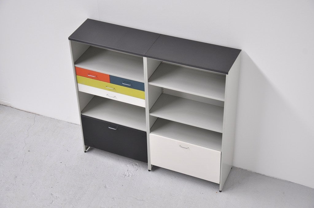 Metal Andre Cordemeijer Gispen 5600 cabinet