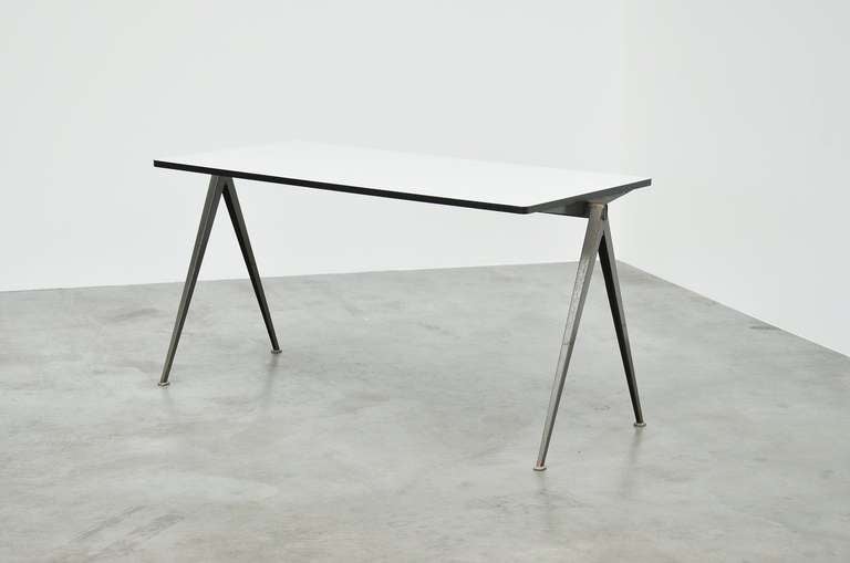 Wim Rietveld Large Pyramid Table For Ahrend De Cirkel 1959