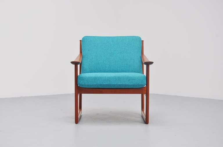 Scandinavian Modern Peter Hvidt and Orla Molgaard Lounge Chair, 1961