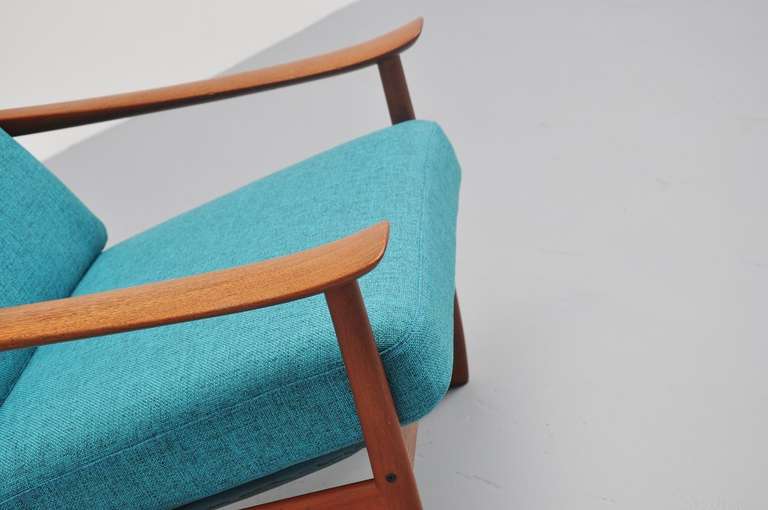 Mid-20th Century Peter Hvidt and Orla Molgaard Lounge Chair, 1961