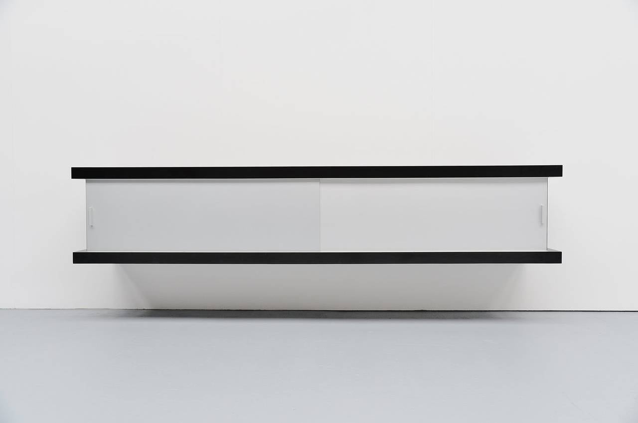 Mid-Century Modern Horst Bruning Floating Sideboard for Behr, Germany, 1967