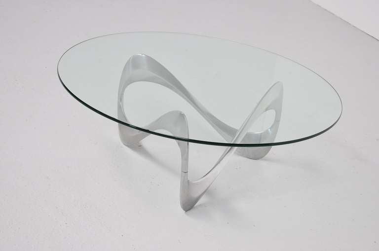 Knut Hesterberg Snake Coctail Table Roland Schmitt 1965 In Excellent Condition In Roosendaal, Noord Brabant