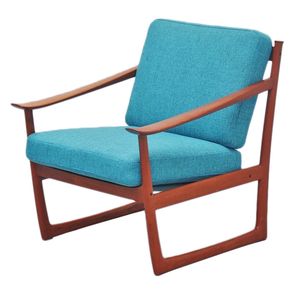 Peter Hvidt and Orla Molgaard Lounge Chair, 1961